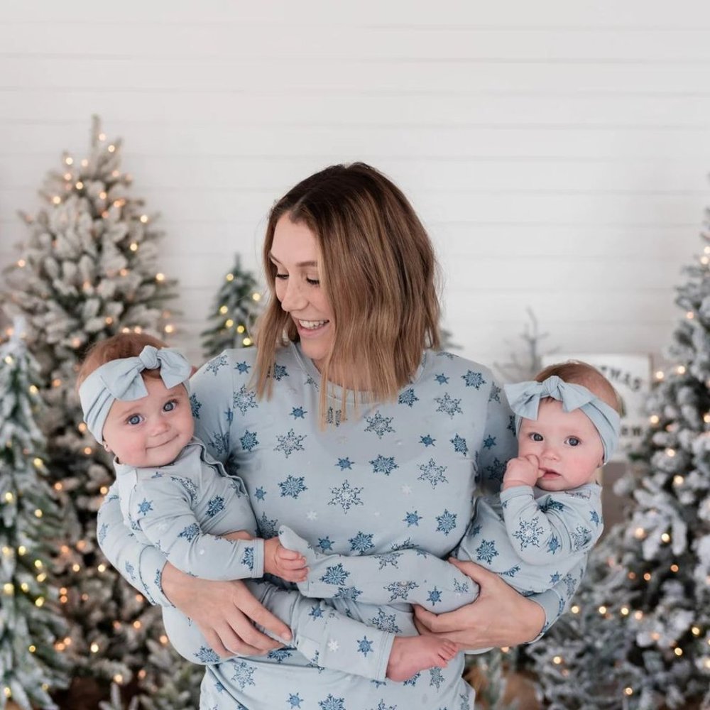NWOT Kyte Baby Women's Lounge Pants (Without Pockets) in Snowflake Christmas Pj